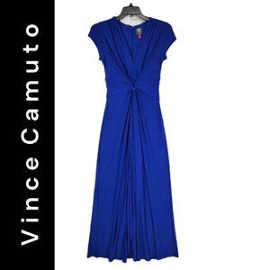 Vince Camuto Womans Blue Career Formal Sleeveless Jumpsuit  Size Medium Nwt